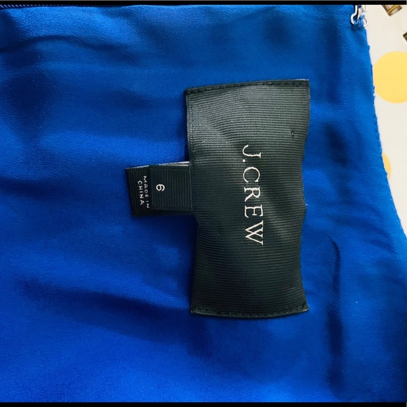 J. Crew blue lace dress size 6 - Picture 5 of 8